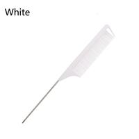 Vente en gros de peigne de coiffure résistant à la chaleur en fibre de carbone logo personnalisé tressage épingle à taquiner de précision peignes de séparation de cheveux queue de rat