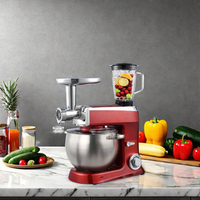 Robot Pâtissier Professionnel SOHEF, Batteur Sur Socle 7.5L Pétrin à Crochet Spirale 1500W pour Pâtes à Pain, Gâteaux et Pizza