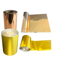 Rouleaux de film d'estampage à chaud pour animaux de compagnie pour cuir textile papier plastique feuille d'estampage d'or polyvalente