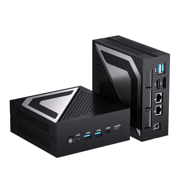 Intel Core Ultra 5 225H Mini PC Windows 11 Dual 2.5G LAN Dual NVMe 4.0 SSD DDR5 64GB Wi-Fi 6E Small Form Factor Desktop Gamingpc