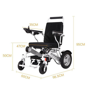 <span class=keywords><strong>Amazon</strong></span> même modèle Batteries au Lithium Double face en alliage d’aluminium chaise roulante électrique pour handicapés - Product Image 5