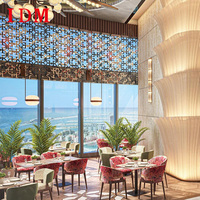 Ensembles de meubles de restaurant de luxe modernes IDM, chaises et tables en bois rembourrées pour hôtels, gymnases, usage commercial, design écologique