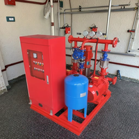 Ensemble de pompes à incendie EDJ 320 GPM 8 bars, pompe à incendie électrique diesel avec pompe jockey, fourniture d'usine