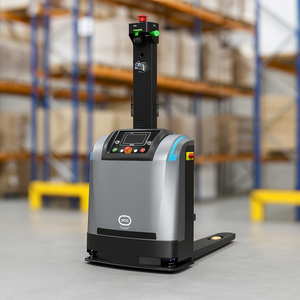 Carretilla elevadora automática ZENS 1,5 T, escaneo de seguridad de 60 ° <span class=keywords><strong>AGV</strong></span> + batería <span class=keywords><strong>dual</strong></span> 8-10h de resistencia + almacén inteligente - Product Image 3