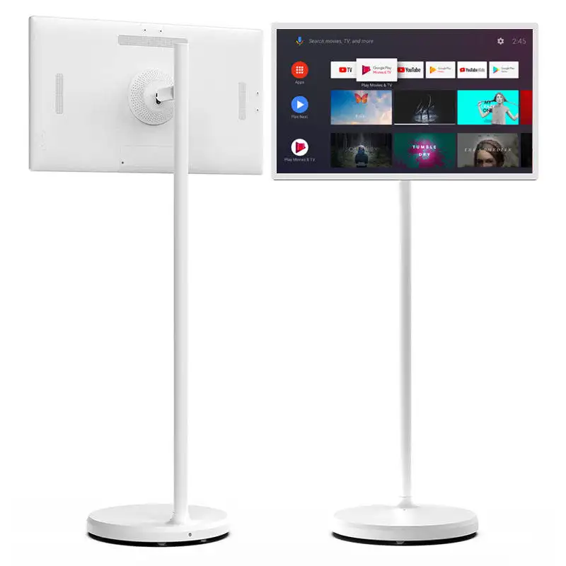 Interactieve 32 Inch Smart Live Streaming Machine Lcd Touchscreen Roterende Tv Aangepaste Systemen Display Voor Gym