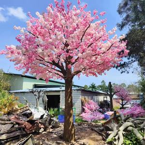 Venta al por mayor gran árbol artificial con flores de <span class=keywords><strong>cerezo</strong></span> <span class=keywords><strong>comprar</strong></span> hermosa planta artificial - Product Image 3