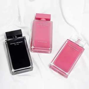 Narcisol de Haute Qualité pour Elle, Flacon Rouge et Noir, <span class=keywords><strong>Parfum</strong></span> à l'Essence de Rose, Musc, Fragrance Féminine 100ml pour Usage Quotidien - Product Image 4