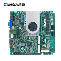 Carte mère industrielle In-tel 4th Gen Processor ITX Motherboard Onboard DDR3 Ram SSD Storage 7 * USB 6 * COM Pc Motherboard