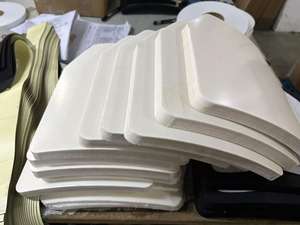 PE硬質装甲プレートIII 軽量装甲 1.45KG フラットプレート シングルカーブ 長方形 タクティカルプレート - Product Image 6