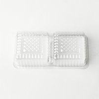 Petits plateaux en plastique jetables de haute qualité PET Blister processus conteneurs alimentaires polyvalents pour Cookie Biscuit chocolat sucre
