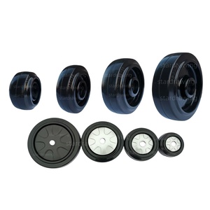 S-S 75 100 125 150 mm <span class=keywords><strong>3</strong></span> 4 5 6 pouces roues en caoutchouc de haute qualité - Product Image 3