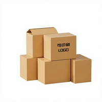 Boîtes de transport en carton biodégradable, écologiques, recyclables, durables, très vendues, cartons ondulés, impression personnalisée quadricolore