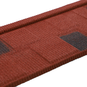 Thermal Insulation Eurotile Shingle Roof Stone Coated Metal Roof <strong>Tile</strong> for House Villa Building Construction Roofing Sheet Mabati - Product Image 2