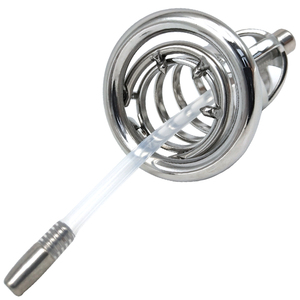 FRRK-12B Chastityล็อคผู้ใหญ่Chastityอุปกรณ์สแตนเลสSeriesผู้ผลิตโดยตรงA SubstituteผมDerailment - Product Image 4