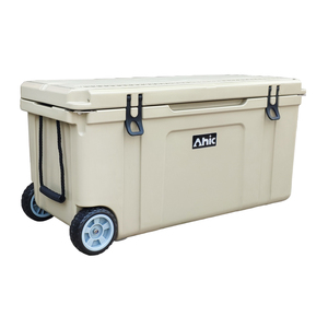 Enfriador de hielo de gran resistencia para bote, caja grande de 110l para traspotación de mariscos, perfecto para pesca en bote - Product Image 1