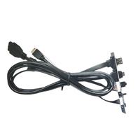 Port USB 3.0 Type C avant Lesozoh avec audio, micro, interrupteur d'alimentation et interrupteur de réinitialisation pour boîtier d'ordinateur en stock