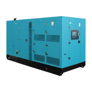 450kw điện bắt đầu tiêu thụ nhiên liệu thấp siêu im lặng loại máy phát điện diesel đặt