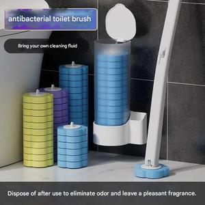 Ensemble de têtes de rechange pour <span class=keywords><strong>brosse</strong></span> de toilette jetable - <span class=keywords><strong>Nettoyage</strong></span> à tous les angles, élimination des taches, <span class=keywords><strong>brosse</strong></span> de toilette jetable pour usage domestique - Product Image 3
