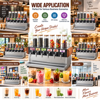Distributeur Commercial de Thé au Lait et Boissons Multiples – Machine à Boissons pour Salons de Thé et Cafés