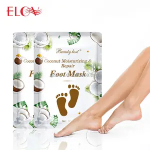 Private Label Foot Skin Care Beauty Coconut Oil Nourishing Hydration Foot Moisturizing Mask