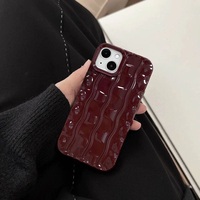 Coque de téléphone Imitation smash à rayures stéréo pour phone7-14promax