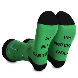 Chaussettes à lettres Do Not Disturb I'm GAMING les plus vendues, chaussettes européennes et américaines à tube moyen en coton - Product Image 5