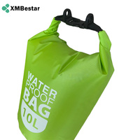 Bolsa Impermeable Transparente de 20L con Ventana, Bolsa Seca Enrollable a Prueba de Fugas de 190T para Playa, Natación y Deportes Acuáticos