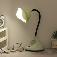 Vente en gros Veilleuse LED créative avec charge USB Lampe de bureau pliante Économie d'énergie Apprendre à lire Lampe de table