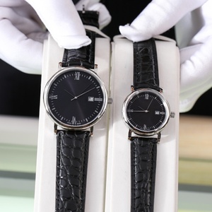 Reloj de Lujo de Alta Gama para Hombre, Movimiento de Cuarzo de Precisión, Correa de Cuero con Patrón de Cocodrilo, Espejo de Zafiro Curvo - Product Image 2