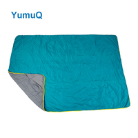YumuQ 20D Ripstop-couverture en Nylon DWR confortable et ultralégère pour l'extérieur, avec rembourrage isolant en Fiber de coton gsm 200