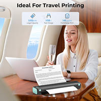Impresora Térmica Portátil Phomemo M08F A4, Mini Impresora Inalámbrica sin Tinta para Hogar, Oficina, Viajes, iOS, Android, Windows