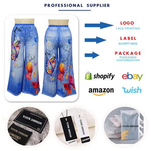<span class=keywords><strong>Pantalon</strong></span> décontracté tendance K10833 <span class=keywords><strong>pour</strong></span> femme, taille haute, élastique, respirant, ample, imprimé floral, <span class=keywords><strong>pantalon</strong></span> large, <span class=keywords><strong>pantalon</strong></span> long <span class=keywords><strong>pour</strong></span> femmes - Product Image 3
