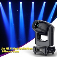 Proyector LED Móvil BWS de 300W, Luz Móvil con Patrones HD, Gran Enfoque, Beam Wash Spot 3 en 1, Iluminación de Escenario LED