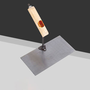 Truelle carrée en acier inoxydable, grande spatule à plâtre, outil de bricolage, grattoir à boue pour charpentier, couteau à mastic, poignée ergonomique, lame de 215 mm - Product Image 2