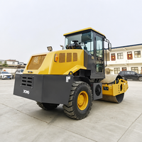 Compacteur vibrant à tambour unique YSW206B de 6 tonnes pour le compactage de gravier, de pierres concassées, de sols sablonneux et de remplissage de roches