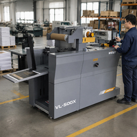 Laminateur à chaud et à froid 630 mm, machine de laminage thermique à rouleaux à température réglable automatique pour usage de bureau
