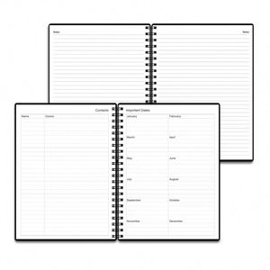 Cuaderno de Cuero A5 con Impresión Personalizada, Diario para Organizar tus Tareas Fácilmente, Planificador Elegante Sin Fecha para Mujer - Product Image 4