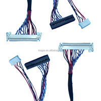 Fabrik-Großhandel Maßgefertigte LVDS-Kabel für LCD LED Laptop-Panel-Displays