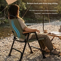 Ensemble table et chaise pliantes d'extérieur style Glamping, ultra-léger, structure en acier carbone, portable, pour pique-nique, pêche, camping, plage