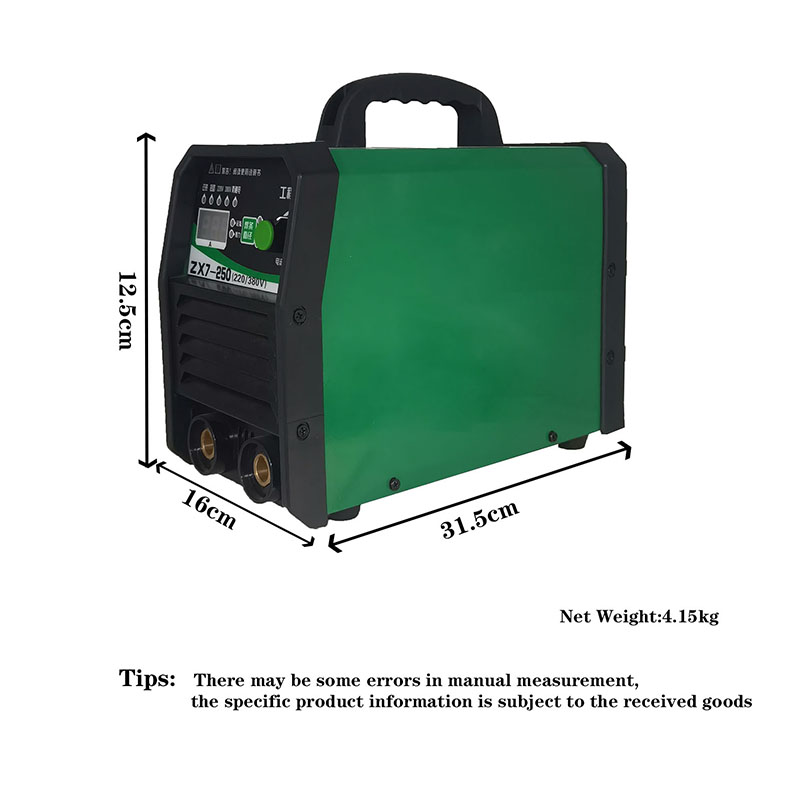 アーク溶接機 Zx 7 250 400 500 Mma DcIgbtインバーターミグ溶接機アーク溶接