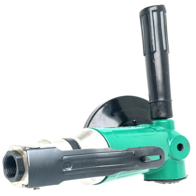 Name Brand air Angle Grinder for Work Very Quiet and Comfortable to Hold Minimal Vibration Heavy Duty Grinder