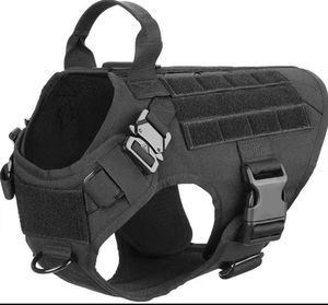 Ensemble Harnais, Laisse et Collier Tactique pour Chien – Entraînement, Promenade, Anti-Traction, Gilet Réglable pour Chiens de Taille Moyenne à Grande - Product Image 1