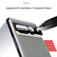 Protection d'écran en verre trempé 9H avec couverture intégrale et protection HD transparente pour Google Pixel 11 11Pro XL