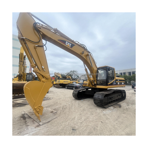 รถขุดมือสองรถ330B หนอนผีเสื้อมือสองอุปกรณ์หนักแบบดั้งเดิมที่ใช้เครื่องขุดขนาด30ตันจัดส่งรวดเร็ว - Product Image 4