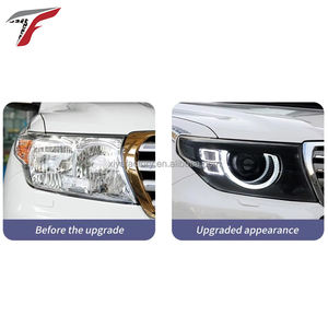 Actualización a prueba de agua y niebla de montaje en un faro delantero LED de actualización de guardia para Toyota Land Cruiser <span class=keywords><strong>200</strong></span> 2008-2012 - Product Image 6