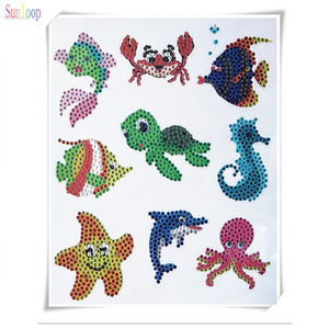 Kits <span class=keywords><strong>de</strong></span> Pintura por Números Fáciles <span class=keywords><strong>de</strong></span> Hacer, Mini Pintura <span class=keywords><strong>de</strong></span> Diamantes del Mundo Marino para Principiantes - Product Image 3