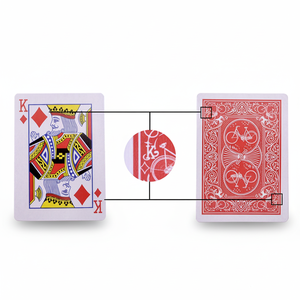 Cartes de jeu marquées en papier pour tours de magie, <span class=keywords><strong>poker</strong></span>, magie de rue, illusions, gadgets, accessoires de mentalisme - Product Image 3