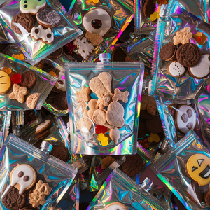 Tùy chỉnh in ăn được bao bì thực phẩm ăn nhẹ gối túi nhựa rỗng nhôm lá Mylar chuối chuối Khoai Tây Chip Túi - Product Image 4