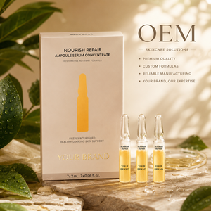Wholesale Moisture Care Ampoule <b>Serum</b> Lightweight Facial Essence OEM ODM Custom Formula Skincare Factory - Product Image 6
