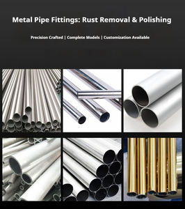 เครื่องกำจัดสนิมท่อกลมแบบอัตโนมัติอุปกรณ์ขัดโลหะ - Product Image 3